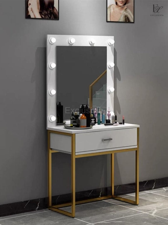 VERTEX Hollywood Spotlight Vanity Table Mirror - Exclusivia