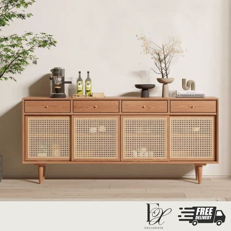 VEXA Rattan Cabinet Sideboard Drawer - Exclusivia