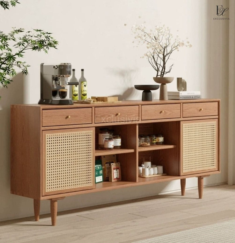 VEXA Rattan Cabinet Sideboard Drawer - Exclusivia