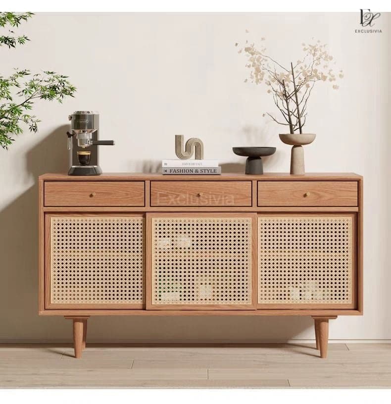 VEXA Rattan Cabinet Sideboard Drawer - Exclusivia