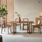 ZARA Japandi Rattan Dining Table - Exclusivia