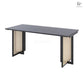 ZARA Japandi Rattan Dining Table - Exclusivia