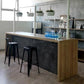 ZENITH Industrial Kitchen Island - Exclusivia