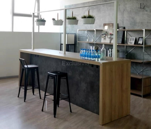 ZENITH Industrial Kitchen Island - Exclusivia