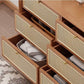 ZON Rattan Drawers Sideboard Cabinet - Exclusivia