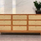 ZON Rattan Drawers Sideboard Cabinet - Exclusivia