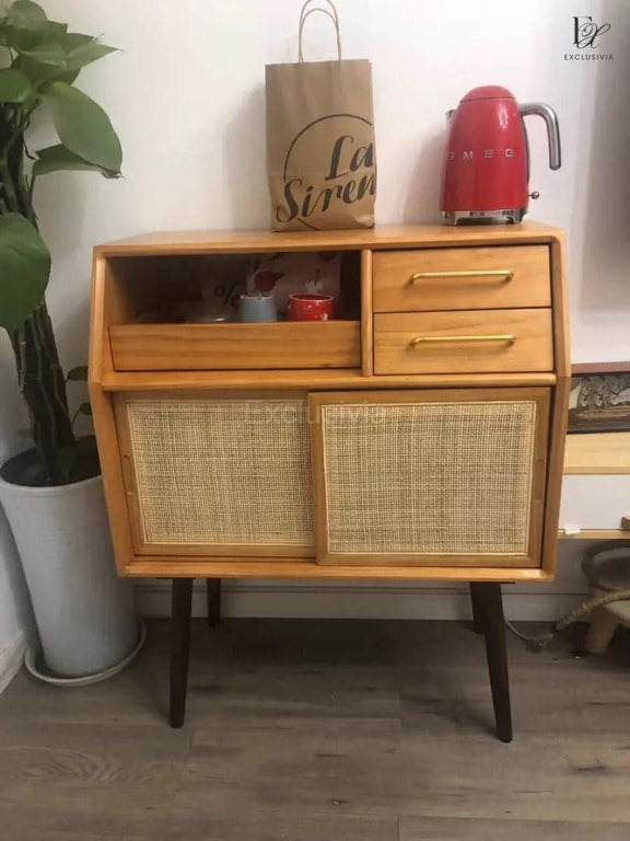 ZONX Rattan Sideboard Cabinet - Exclusivia