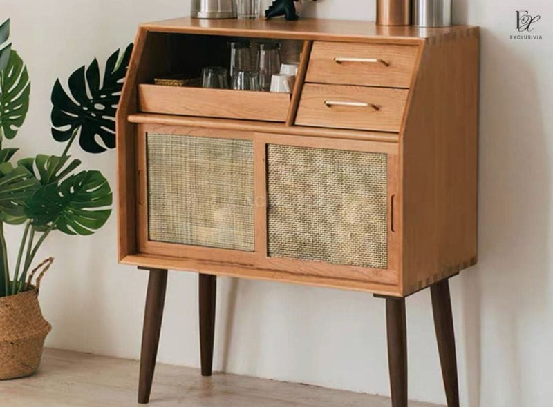 ZONX Rattan Sideboard Cabinet - Exclusivia