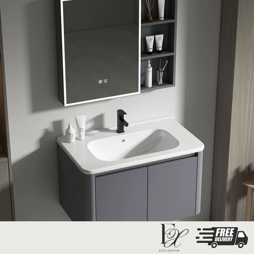 ZYDE Toilet Vanity Cabinet Sink - Exclusivia