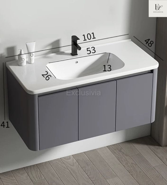 ZYDE Toilet Vanity Cabinet Sink - Exclusivia